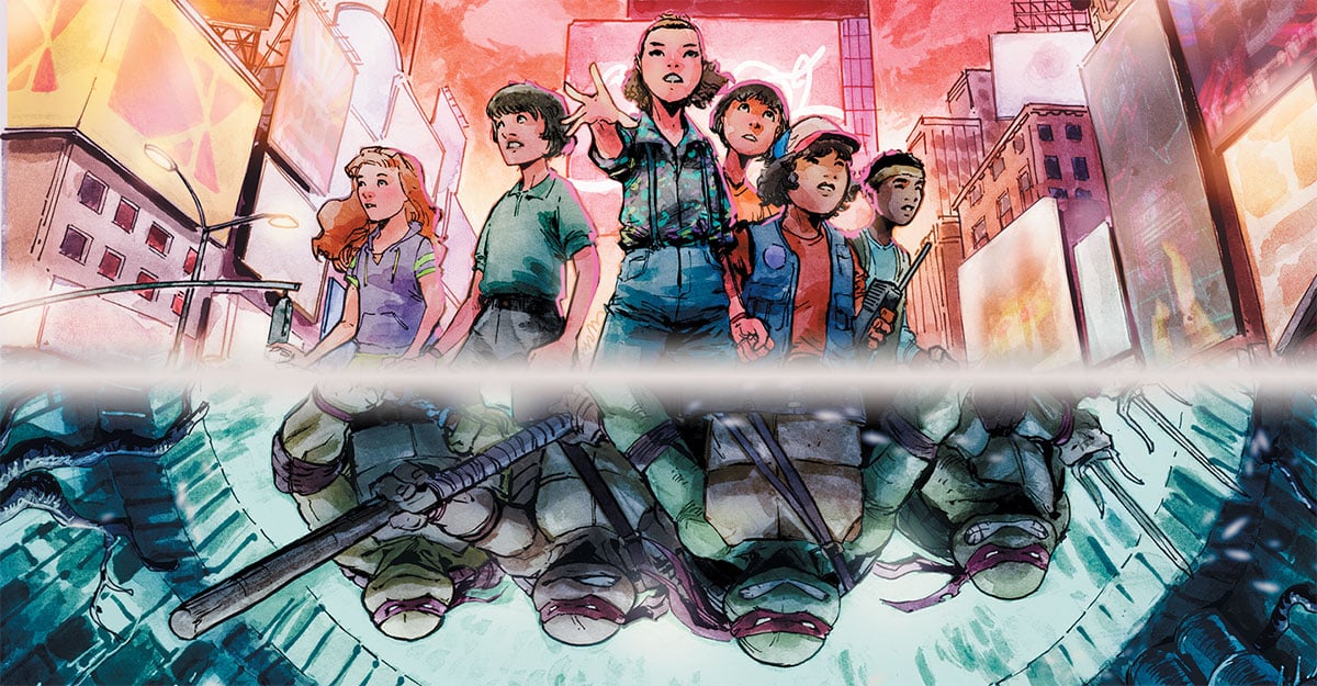 Stranger Things And TMNT Getting Comic Book Crossover Event All