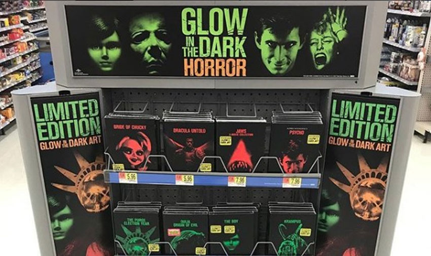 Walmart's Glow-in-the-Dark Horror DVD's Back for 2017 With New Titles | All Hallows Geek