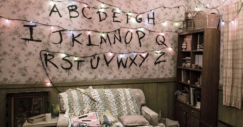 Stranger Things Maze Lights On