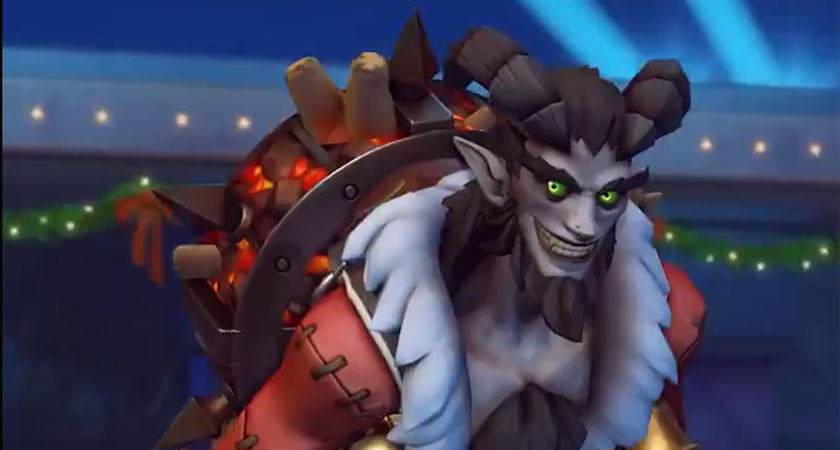 Krampus is Coming To Overwatch's Winter Wonderland Event | All Hallows Geek