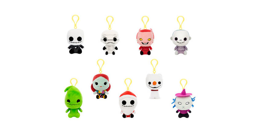 The full collection of Nightmare Before Christmas Plush Mystery Minis