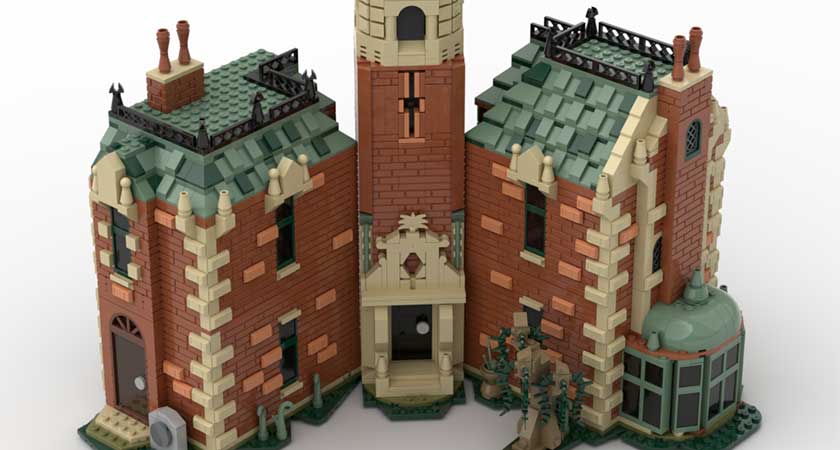 lego haunted castle