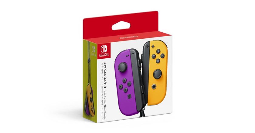 Halloween colored Joy-Cons