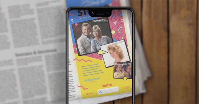 New York Times "Stranger Things" Google Lens experience