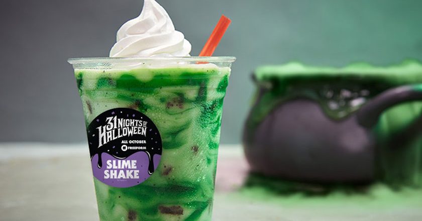 Carvel & Freeform's 31 Nights of Halloween Slime Shake