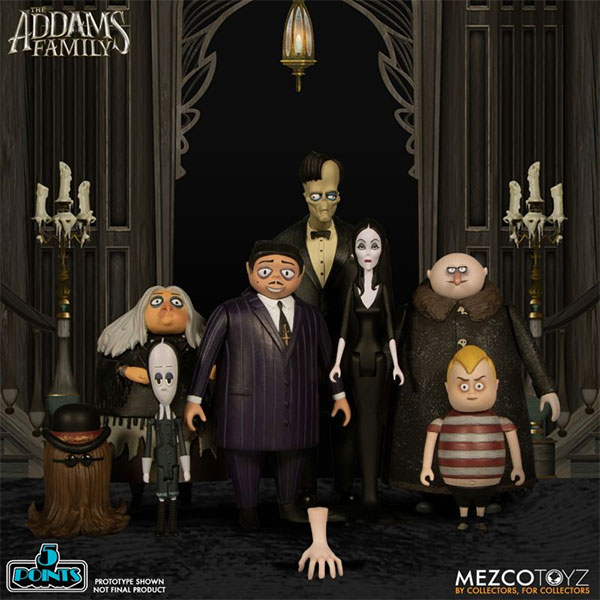 Mezco Toyz Unveils New 'The Addams Family' Figures | All Hallows Geek