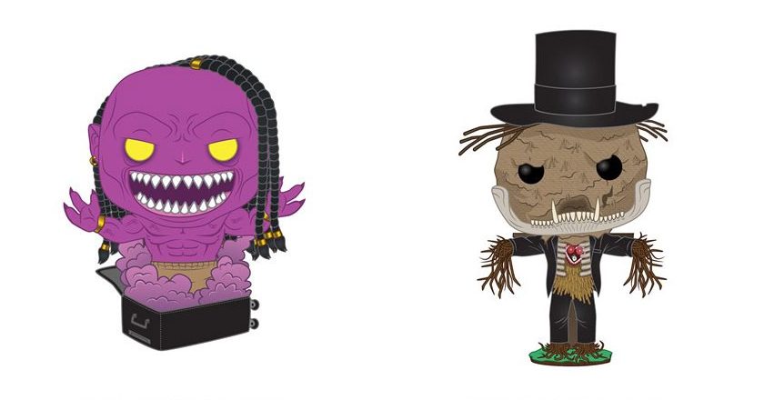 The Genie and Scarecrow Pop! figures