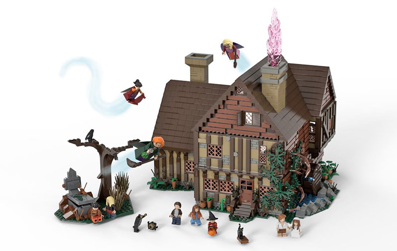 A LEGO Builder Hopes to Have Her 'Hocus Pocus' House Turned Into An