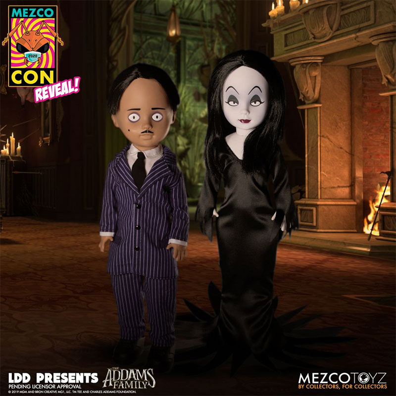 the addams family dolls