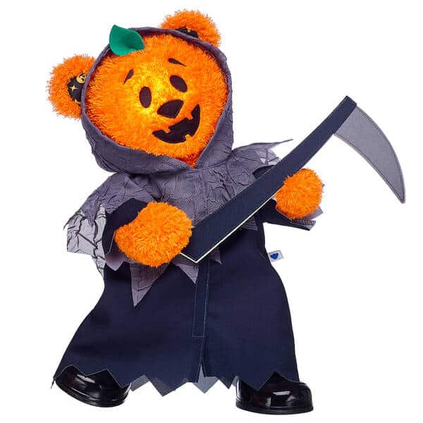 Build A Bear S 2020 Halloween Collection Arrives With All New Pumpkin Glow Bear And More All Hallows Geek - roblox bear halloween 2020