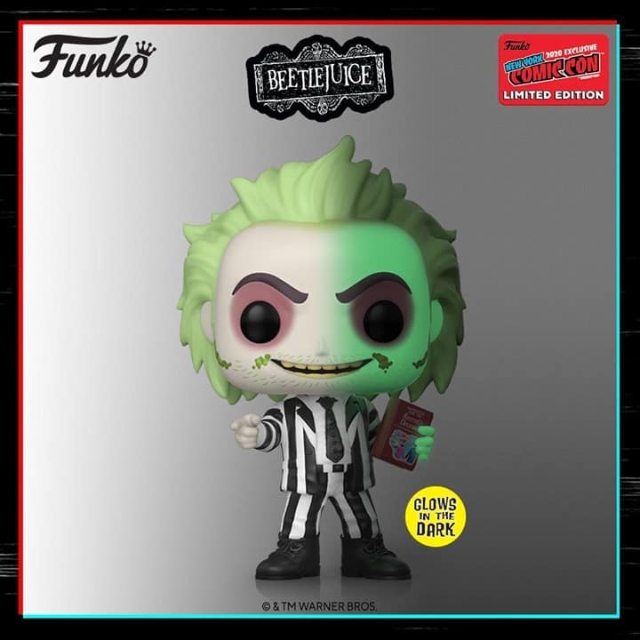 Funko Unveils Glow-in-the-Dark Beetlejuice Pop! As Part of NYCC ...