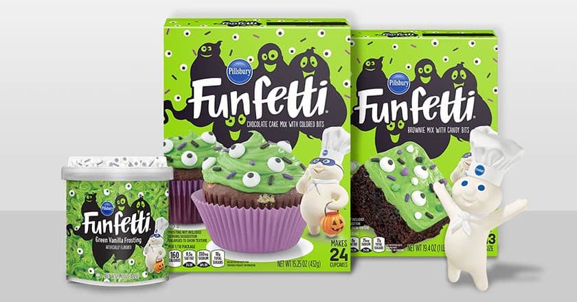 Pilsbury Funfetti Slime products