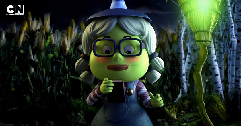 The Master Helper, a witch, in the Cartoon Network short "Wild Help."