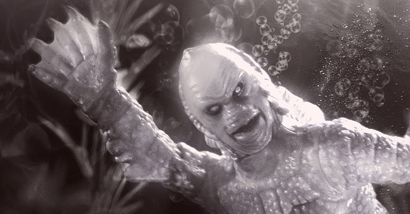 Silver Screen Creature from the Black Lagoon ReAction figure