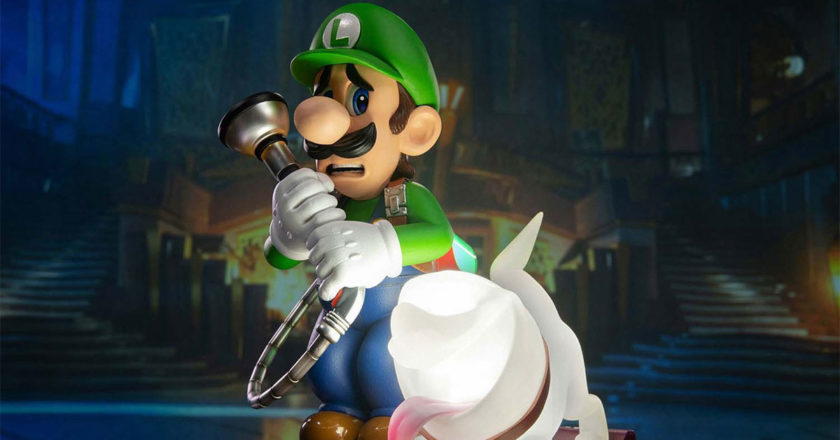 Luigi’s Mansion 3 – Luigi and Polterpup Statue