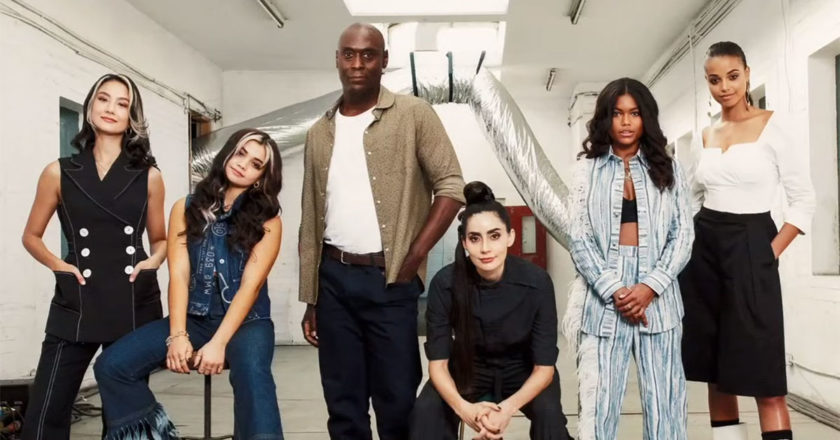 Adeline Rudolph, Siena Agudong, Lance Reddick, Paola Nuñez, Tamara Smart, and Ella Balinska