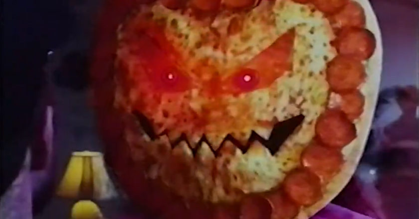 Jack, the Jack O'Lantern pizza monster from the Papa John's horror short "Jack"