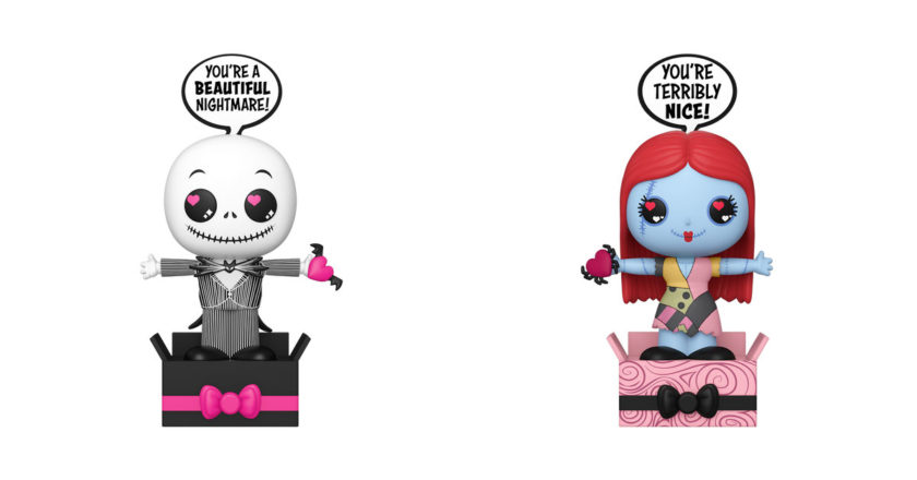 Jack and Sally Valentine's Day Popsies