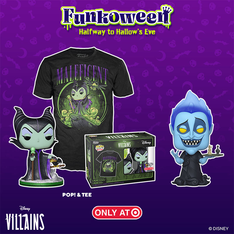 Funkoween 2022 Disney Villains Reveals | All Hallows Geek