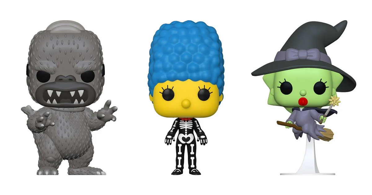 Funkoween 2022: New The Simpsons Treehouse Of Horror Pop! Figures | All ...