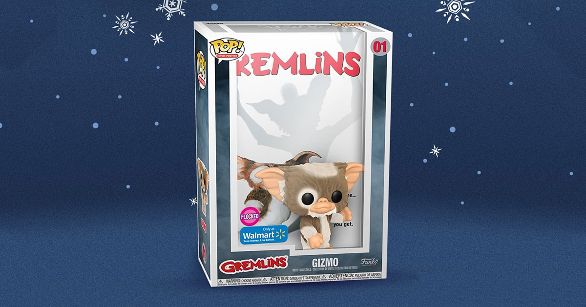 Funko Pop! Gizmo Gremlins #16 Flocked VHS Cover Walmart Exclusive New