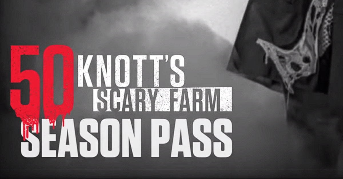 Knott's Berry Farm to Offer Season Passes for Scary Farm's 50th Season