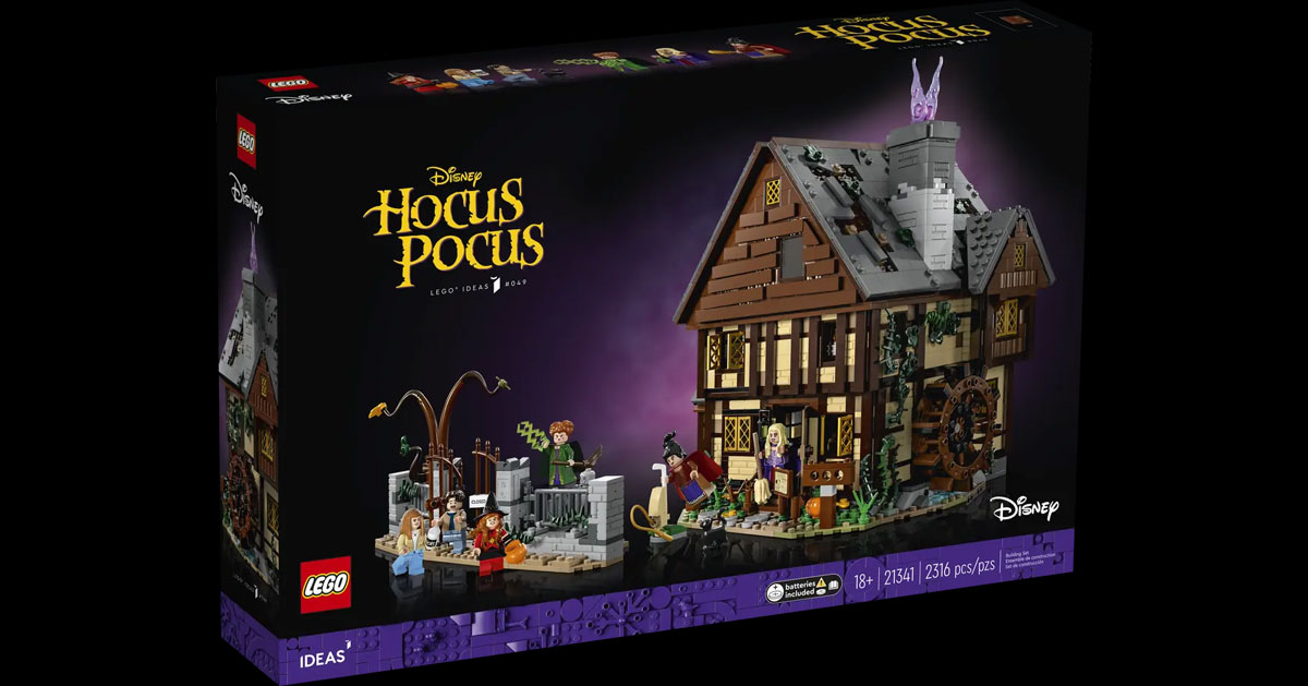 Hocus pocus lego house sale