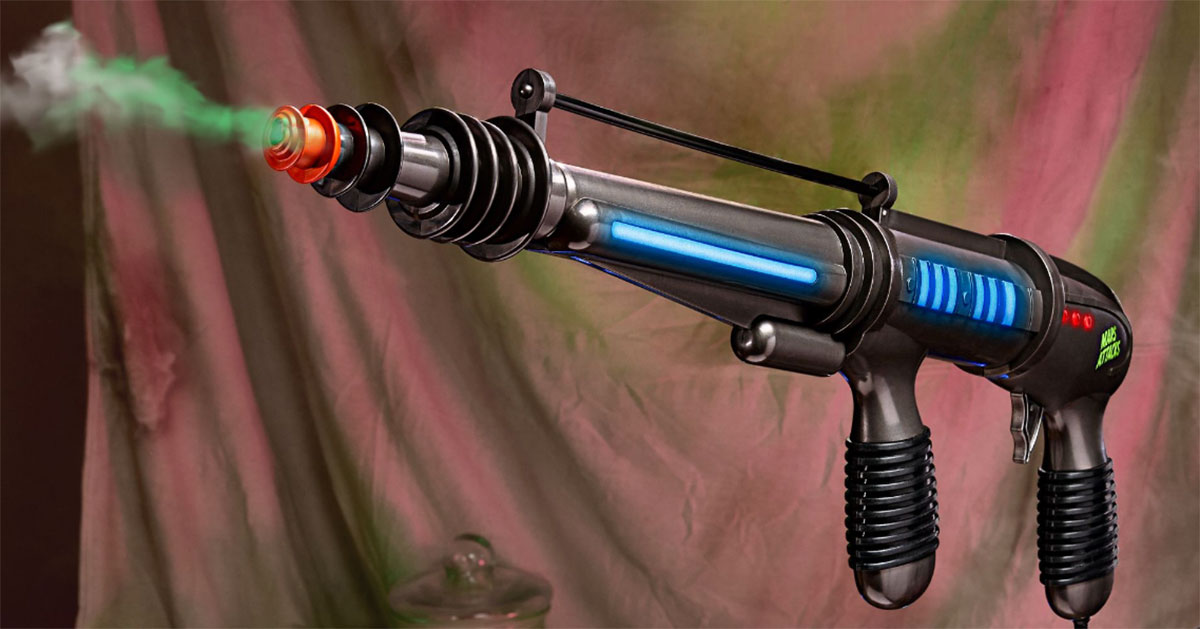 Spirit Halloween Debuts New 'Mars Attacks' Atomic Ray Gun | All Hallows ...