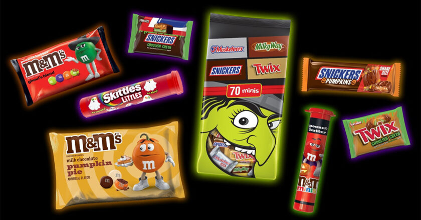 Mars' 2024 Halloween candy line up