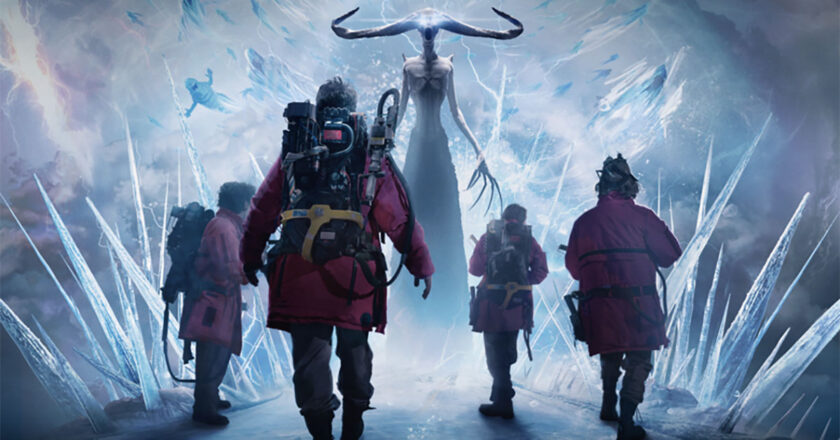 Halloween Horror Nights Ghostbusters: Frozen Empire key art