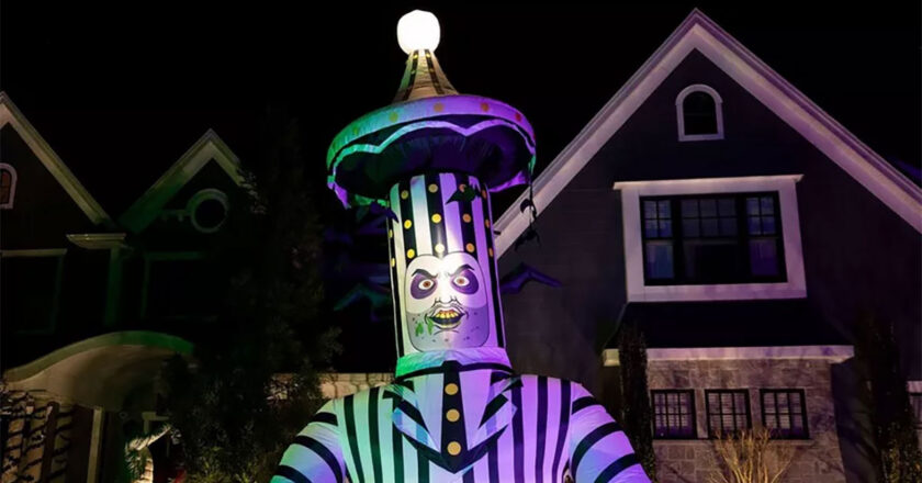 Inflatable Beetlejuice Carousel Ground Breaker