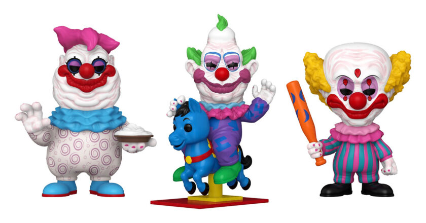 Chubby, Jumbo, and Frank Killer Klowns Funko Pop! figures