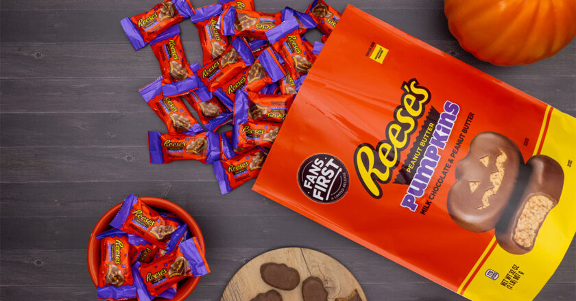 Bag of Reese's Peanut Butter Pumpkins