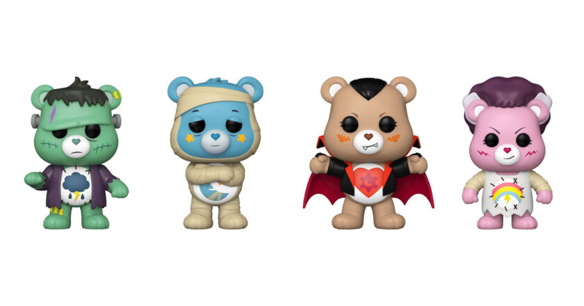 Care Bears x Universal Monsters Funko Pop! figures