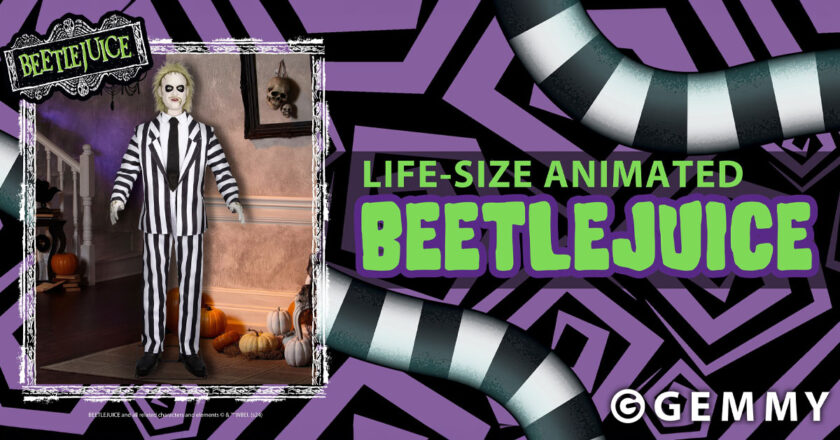 Life-Size Animated Beetlejuice