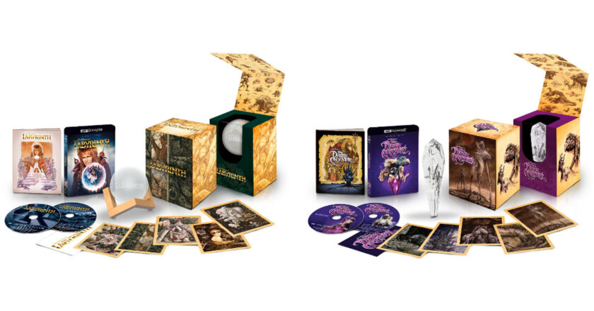 LABYRINTH Limited Edition 4K UHD™ + Blu-ray™ Collector’s Set and THE DARK CRYSTAL Limited Edition 4K UHD™ + Blu-ray™ Collector’s Set