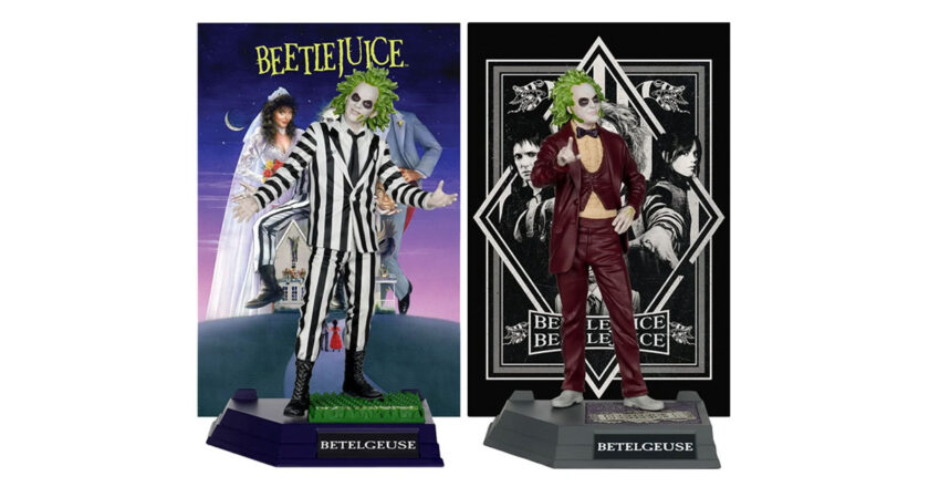 Movie Maniacs Beetlejuice figures from McFarlane Toys