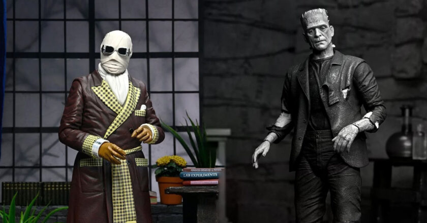 The Invisible Man and Frankenstein's Monster Ultimate Figures