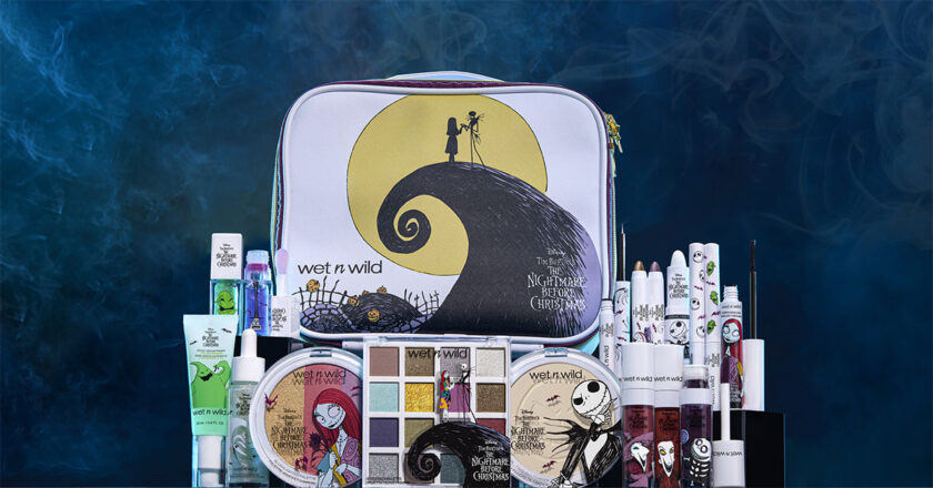 The wet n wild limited-edition beauty collection for Disney Tim Burton’s The Nightmare Before Christmas