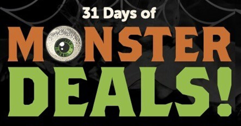 31 Days of Monster Deals!