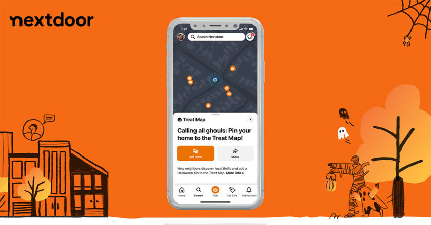 Nextdoor treat map
