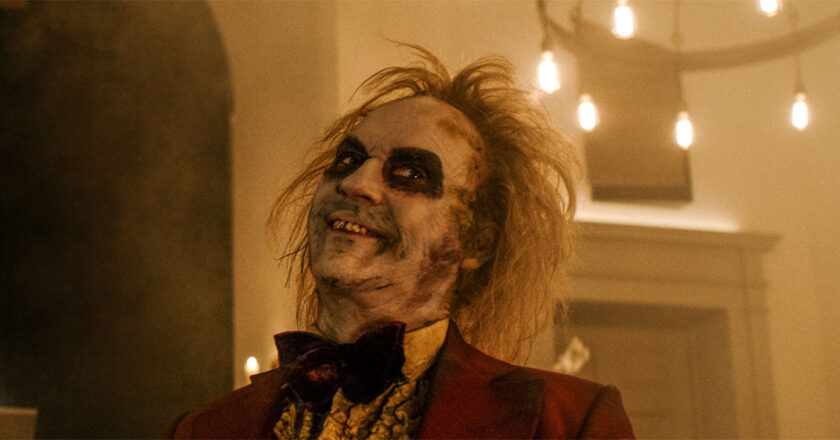 Michael Keaton as Beetlejuice in "Beetlejuice Beetlejuice"