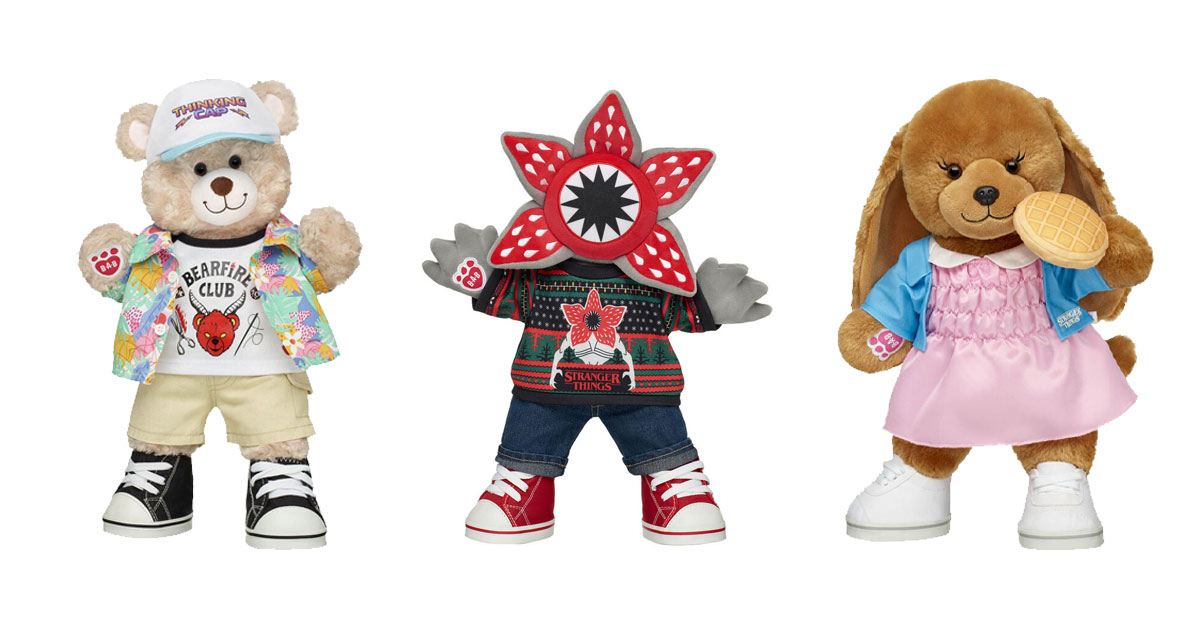 BuildABear Debuts New 'Stranger Things Collection' All Hallows Geek