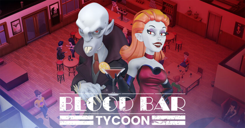 Blood Bar Tycoon key art