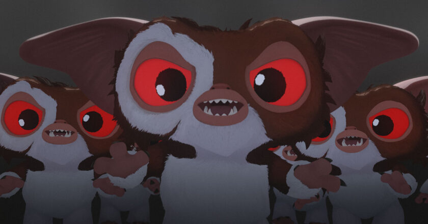 Evil Mogwai with red eyes